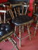 SET OF 6 PUB STYLE BARSTOOLS, SWIVEL SEATS, NAILHEAD - 3