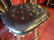 SET OF 6 PUB STYLE BARSTOOLS, SWIVEL SEATS, NAILHEAD - 5