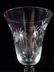 10 VINTAGE ETCHED CRYSTAL WINE GLASSES, APPROX 7.5"H, - 4