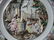 R. CAPODIMONTE PORCELAIN PLATTER, WITH WALL HANGING - 2