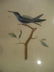 GROUP OF 4 FRAMED BIRD PRINTS, FRAMED SIZE 13.5" X 1/", - 7