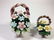 2 CAPODIMONTE PORCELAIN FLORAL BASKETS, GOOD CONDITION - 2
