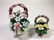 2 CAPODIMONTE PORCELAIN FLORAL BASKETS, GOOD CONDITION - 3