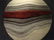 TEXTILE WALL ART, CIRCA 1970s, WOVEN ORB WITH STRIPES, - 5