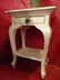 FRENCH STYLE TABLE, SINGLE DRAWER WITH UNDERTIER,