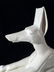 EGYPTIAN ANUBIS SCULPTURE, COMPOSITE, APPROX 15" X - 2