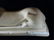 EGYPTIAN ANUBIS SCULPTURE, COMPOSITE, APPROX 15" X - 4