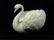 CERAMIC SWAN PLANTER, BY GLOBAL ART, APPROX 5.75" X 8"