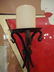 METAL CANDLE HOLDER, 3 LIGHTS, 24"H X 19"W, SKU793 - 3