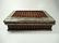 INLAID BOX, OPENWORK TOP, SMALL AREAS OF MISSING INLAY,