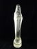 FROSTED GLASS MADONNA & CHILD SCULPTURE, APPROX 14