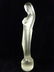 FROSTED GLASS MADONNA & CHILD SCULPTURE, APPROX 14 - 4