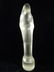 FROSTED GLASS MADONNA & CHILD SCULPTURE, APPROX 14 - 5