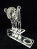 4 PC LUCITE BARWARE, APPROX 8.25" X 7.25"