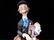 CLOWN PORCELAIN FIGURE WITH DACHSHUND, EXCELLENT - 4