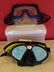 2 DIVE MASKS, ONE BY SEAC SUB, EXCELLENT GENTLY USED