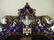 BLUE CLOISONNE FRAME, HEART SHAPE, APPROX 13.25" X 9.5" - 5