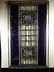 STAINED GLASS PANEL WITH 3D SEA TURTLES, PURPLE GLASS - 5