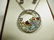 PENDANT & EARRINGS SET, SEMI-PRECIOUS STONES & DIAMOND - 3