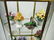 13 PC GROUP, 12 MINIATURE PORCELAIN FLORAL FIGURINES IN - 3
