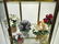 13 PC GROUP, 12 MINIATURE PORCELAIN FLORAL FIGURINES IN - 4
