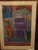 PATRICIA A BEATTY MIXED MEDIA ABSTRACT WITH COPPER - 2