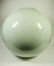 LARGE ROUND VASE, PALE GREEN, WITH CERAMICA ARTISTICA - 2