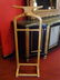 MID CENTURY CARVED WOOD VALET, EXCELLENT GENTLY USED