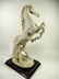 GUISEPPE ARMANI REARING HORSE SCULPTURE, MADE IN ITALY, - 5