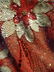 SHEER BEAD & SEQUIN TOP, SHORT SLEEVES, FLORAL DESIGN, - 5