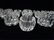 15 PC ASSORTED CRYSTAL SALT CELLARS - 2