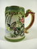 HANDPAINTED MUG, BIRD & FLORAL DESIGN, MADE IN JAPAN,