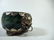 CHINESE INCENSE BURNER, CARVED HARDSTONE WITH SILVER - 9