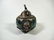 CHINESE INCENSE BURNER, CARVED HARDSTONE WITH SILVER - 2