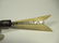 BONE HANDLE KNIFE, METAL SCABBARD, APPROX 9.25"L - 2
