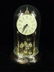 CONCORDIA GLASS DOME MANTLE CLOCK, APPROX 9"H, BATTERY