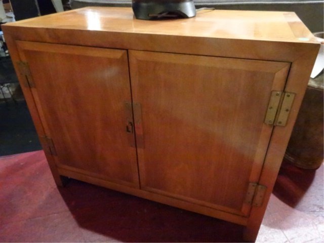 ASIAN STYLE 2 DOOR CHEST, BRASS PULLS AND HINGES, #2 OF (1 of 6)