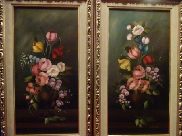 2 VITO RUGGERI (ITALIAN) OIL ON CANVAS PAINTINGS, (1 of 10)