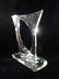 SIGNED VAN TEAL LUCITE SCULPTURE, CLEAR, CUT, BEVELED & - 3