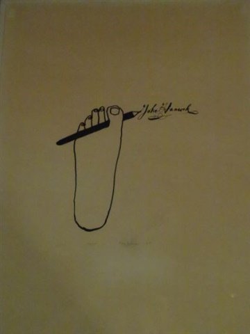 RAY JOHNSON (1927-1995) SIGNED LIMITED EDITION (1 of 7)