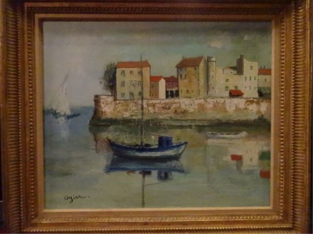 MARIE LOUISE OGIER (FRENCH B. 1912) OIL ON CANVAS (1 of 7)