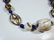 CONCH BEAD NECKLACE WITH TURQUOISE & CORAL ACCENTS & - 4