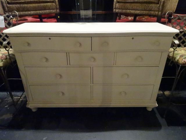 Stanley Furniture White Dresser 9 Drawers Stamped