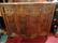 ANTIQUE MARBLE TOP SIDEBOARD WITH HUTCH TOP CABINET, - 4