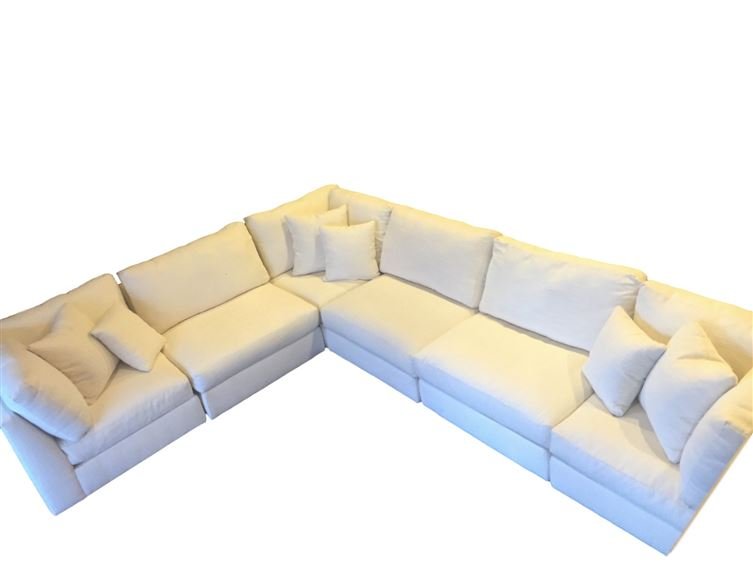 6 PC ROWE SECTIONAL SOFA, NEW WITH TAGS ATTACHED, (1 of 10)