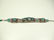 TURQUOISE, LAPIS & CORAL BRACELET, APPROX 7.25"L