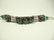 TURQUOISE, LAPIS & CORAL BRACELET, APPROX 7.25"L - 5