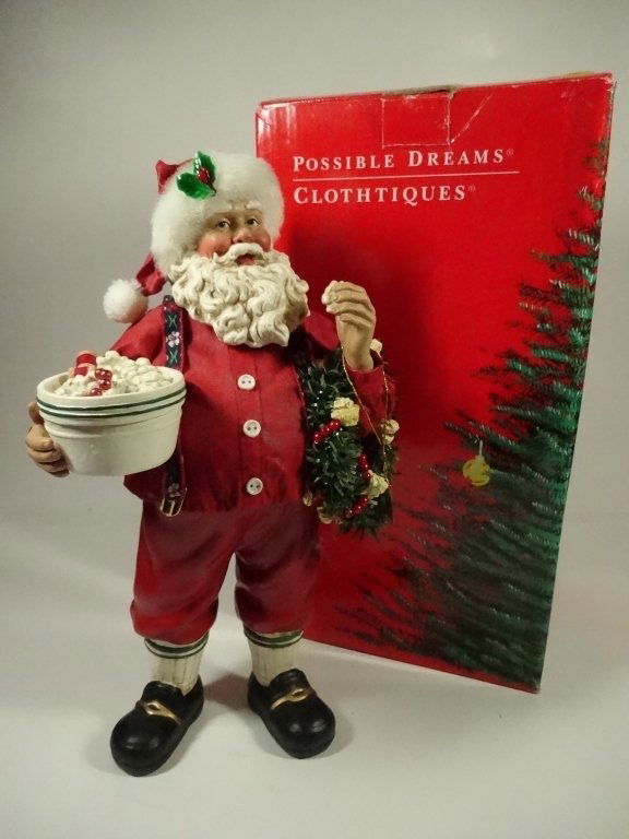 A SNACK FOR SANTA CLOTHTIQUE FIGURINE BY POSSIBLE (1 of 3)