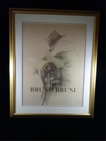 BRUNO BRUNI POSTER/LITHOGRAPH, LIMITED EDITION (1 of 6)