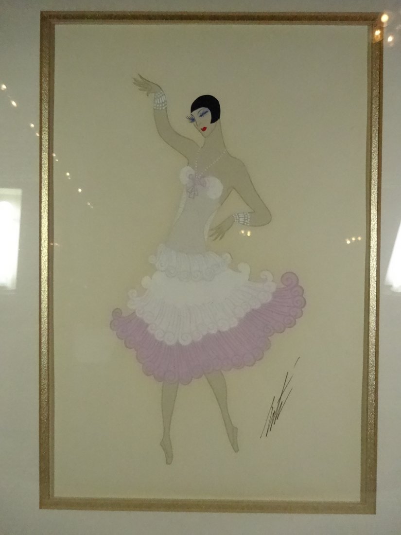 ERTE ROMAIN DE TIRTOFF ORIGINAL GOUACHE PAINTING (1 of 5)